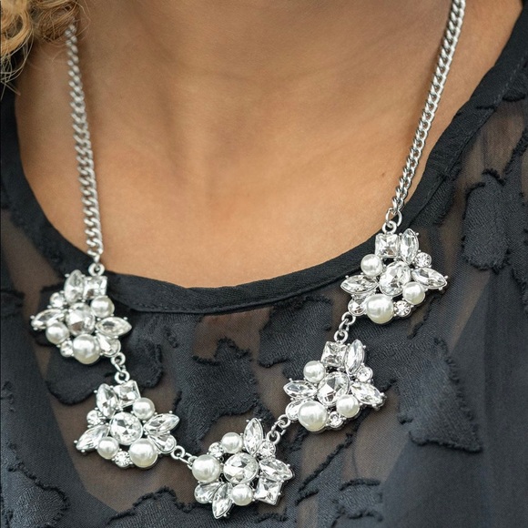 HEIRESS Of Them All Silver Necklace - Picture 3 of 4